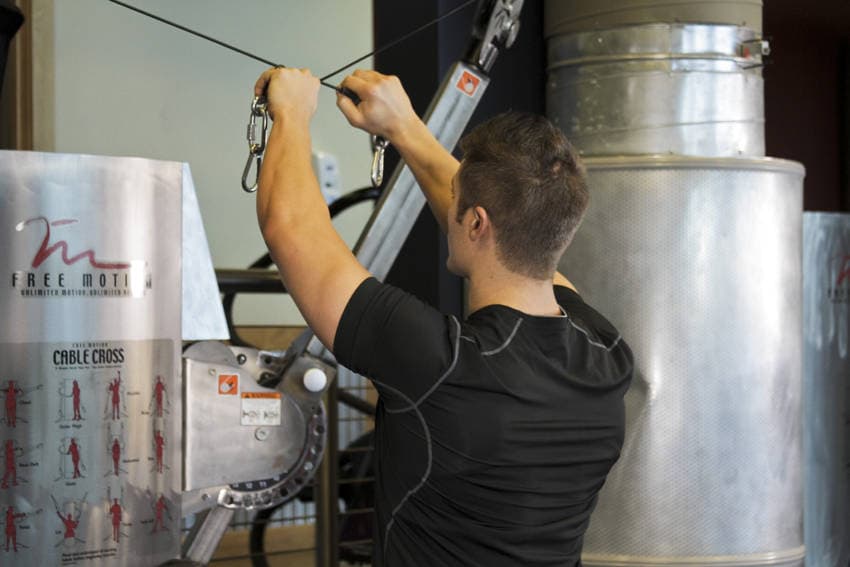 Cable Rear Delt Fly