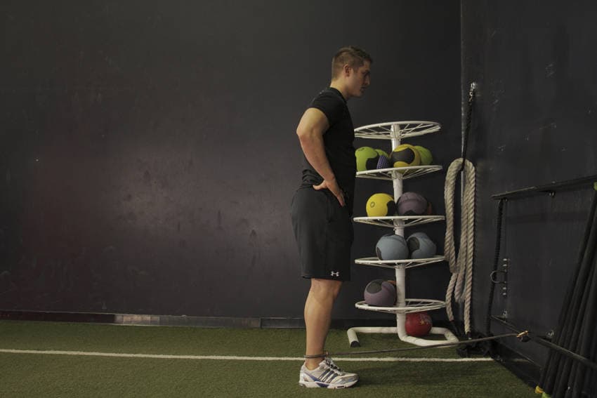 Hip Extension with Bands