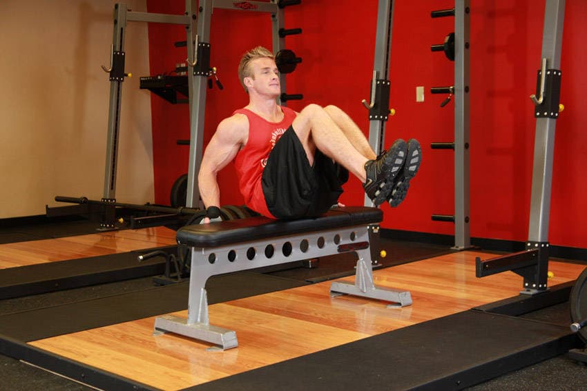 Seated Leg Tucks