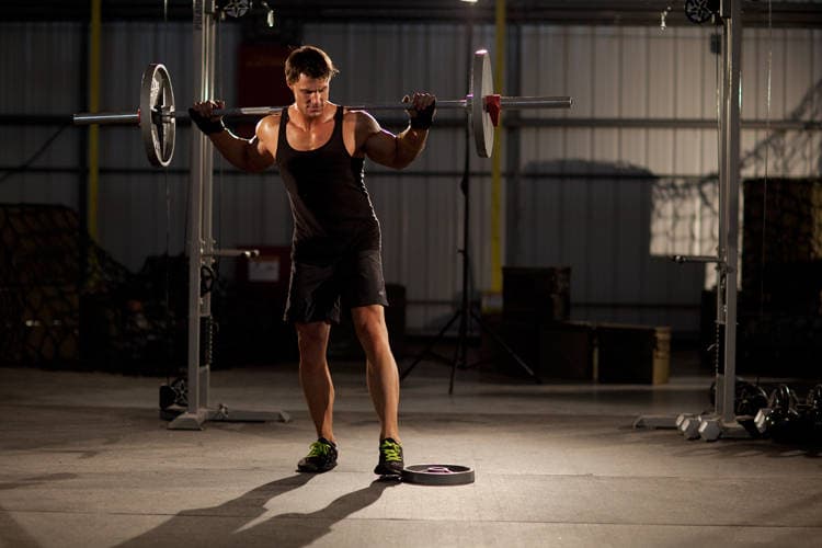 Squat with Plate Movers